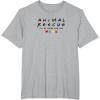 image:imageAnimal Rescue Ill Be There for You Dog Lover Design TShirt for Men Women KidsHeather Grey