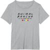 image:imageAnimal Rescue Ill Be There for You Dog Lover Design TShirt for Men Women KidsHeather Grey