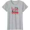 image:imageDogs Wine amp True Crime Design TShirtHeather Grey