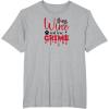 image:imageDogs Wine amp True Crime Design TShirtHeather Grey