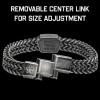 image:imageHero Company American Eagle Dont Tread On Me Mens Bracelet  Stainless Steel Bracelet for Men  Helps Pair Veterans with a Service Dog or Shelter Dog