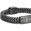 image:imageHero Company American Eagle Dont Tread On Me Mens Bracelet  Stainless Steel Bracelet for Men  Helps Pair Veterans with a Service Dog or Shelter Dog