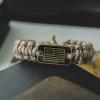 image:imageHero Company Camo Paracord Bracelet  Tactical Survival Bracelet for Men with Bronze USA Flag  Helps Pair Military Veterans with a Companion DogDesert Camo