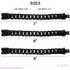 image:imageHero Company Cuban Link Bracelet for Men  Vindicta Retribution Black Skull Stainless Steel Bracelet  Helps Pair Veterans With A Service Dog or Shelter DogBlack