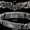image:imageHero Company Masters Of The Air Cuban Link Bracelet Helps Pair Veterans With A Service Dog or Shelter Dog