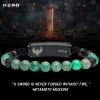 image:imageHero Company Phoenix Rising Fire Agate amp Lava Beaded Bracelet for Men  Helps Pair Veterans With A Service Dog Or Shelter Dog