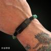 image:imageHero Company Phoenix Rising Fire Agate amp Lava Beaded Bracelet for Men  Helps Pair Veterans With A Service Dog Or Shelter Dog