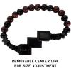 image:imageHero Company RED Tigers Eye Bracelet  Never Forget Mens Beaded Bracelet  Helps Pair Veterans With A Service Dog Or Shelter Dog