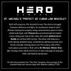 image:imageHero Company Saint Michael Protect Us Cuban Link Bracelet Helps Pair Veterans With A Service Dog Or Shelter Dog