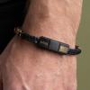 image:imageHero Company Tigers Eye Bracelet  American Flag Mens Beaded Bracelet  Helps Pair Veterans with a Service Dog or Shelter Dog