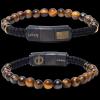 image:imageHero Company Tigers Eye Bracelet  American Flag Mens Beaded Bracelet  Helps Pair Veterans with a Service Dog or Shelter Dog