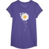 image:imagePaw Full of Daisies Paw Dog Lover TShirtPurple Heather