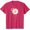 image:imagePaw Full of Daisies Paw Dog Lover TShirtRed Heather