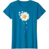 image:imagePaw Full of Daisies Paw Dog Lover TShirtSapphire Blue