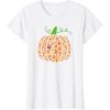 image:imagePumpkin Made of Paw Prints Fall Dog Lover Halloween Design TShirt for Men Women KidsWhite