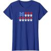 image:imageUSA Paw Print Design for Dog amp Cat Lovers TShirtRoyal Blue