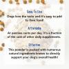 image:imageiHeartDogs 24in1 Adult Dog Multivitamin Daily Total Health Support Powder with Probiotics Omega3 Glucosamine Mushrooms amp Bone Broth  60 Servings