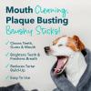image:imageiHeartDogs Brushy Sticks  Dental Treats for Dogs Removes Plaque and Tartar Buildup  GrainFree Dog Teeth Cleaning Chews Made with Chicken  30 Mini Sticks026 Ounce Pack of 30