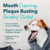 image:imageiHeartDogs Brushy Sticks  Dental Treats for Dogs Removes Plaque and Tartar Buildup  GrainFree Dog Teeth Cleaning Chews Made with Chicken  30 Mini Sticks1 Count Pack of 30