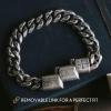 image:imageiHeartDogs Hero Company Link Bracelet for Men  The Knights Templar Never Retreat Never Surrender Chain Bracelet