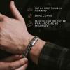 image:imageiHeartDogs Hero Company Link Bracelet for Men  The Knights Templar Never Retreat Never Surrender Chain Bracelet