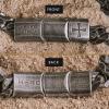 image:imageiHeartDogs Hero Company Link Bracelet for Men  The Knights Templar Never Retreat Never Surrender Chain Bracelet