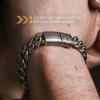image:imageiHeartDogs Hero Company Link Bracelet for Men  The Knights Templar Never Retreat Never Surrender Chain Bracelet