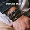 image:imageiHeartDogs Hero Company Titanium Magnetic Bracelet  Sherman Tank Track Magnetic Therapy Bracelet with Link Removal Tool