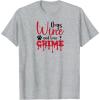 image:imageDogs Wine amp True Crime Design TShirtHeather Grey