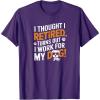image:imageFunny Retirement Gift for Dog Lover Design TShirtPurple