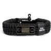 image:imageHero Company Never Forgotten Paracord Bracelet  Tactical Survival Bracelet for Men with Bronze USA Flag  Helps Pair Military Veterans with a Companion DogBlack