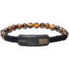 image:imageHero Company Tigers Eye Bracelet  American Flag Mens Beaded Bracelet  Helps Pair Veterans with a Service Dog or Shelter Dog
