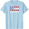 image:imageUSA Paw Print Design for Dog amp Cat Lovers TShirtBaby Blue