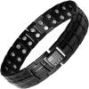 image:imageiHeartDogs Hero Company Titanium Magnetic Bracelet  Sherman Tank Track Magnetic Therapy Bracelet with Link Removal Tool