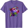 image:imagein a Perfect World Every Dog Has a Home Pit Bull TShirtPurple Heather