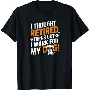 image:imageFunny Retirement Gift for Dog Lover Design TShirtBlack