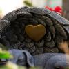 image:imageiHeartDogs Dog Urn Pet Memorial Gift  Garden Stone Urn for Dog Ashes  Pet Loss Gifts