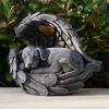 image:imageiHeartDogs Dog Urn Pet Memorial Gift  Garden Stone Urn for Dog Ashes  Pet Loss Gifts
