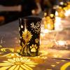 image:imageiHeartDogs Pet Memorial Gifts  Artisan Shadow Solar Lantern Sunflowers amp Paws  This Pet Loss Gift Feeds 7 Shelter Pets in Honor of Your Departed PetSunflowers  Paws