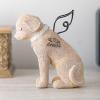 image:imageiHeartDogs Dog Memorial Angel Figurine  Devoted Pet Memorial Statue Gift