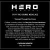 image:imageHero Company INRI Cross Necklace for Men  Stainless Steel Christian Necklace  Helps Pair Veterans with a Service Dog or Shelter Dog