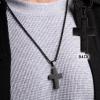 image:imageHero Company In God We Trust American Flag Cross Necklace for Men  Stainless Steel Christian Necklace  Helps Pair Veterans with a Service Dog or Shelter Dog