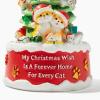 image:imageiHeartCats Christmas Resin Cat Tree  My Christmas Wish