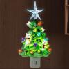 image:imageiHeartCats Christmas Tree Cat Night Light Nostalgic Hand Crafted Christmas Tree Kitchen Family Room Bathroom