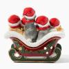 image:imageiHeartDogs Santas Rescue Sleigh Christmas Dog Figurine Helps Feed Shelter Dogs in Need