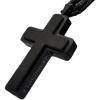 image:imageHero Company Black Cross Urn Necklace for Men  Never Forgotten Christian Necklace  Helps Pair Veterans with a Service Dog or Shelter Dog