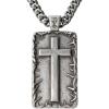 image:imageHero Company Cross Necklace for Men  The Lords Prayer Crown of Thorns Mens Necklace  Helps Pair Veterans With A Service Dog Or Shelter Dog
