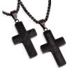 image:imageHero Company In God We Trust American Flag Cross Necklace for Men  Stainless Steel Christian Necklace  Helps Pair Veterans with a Service Dog or Shelter Dog