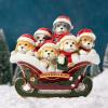 image:imageiHeartDogs Santas Rescue Sleigh Christmas Dog Figurine Helps Feed Shelter Dogs in Need