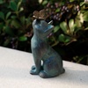 image:imageiHeartCats Cat Memorial Figurine with Butterfly  Cat Statue Pet Memorial Gifts